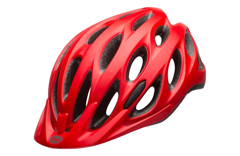 CASCO BELL TRACKER ROJO MATE UNITALLA