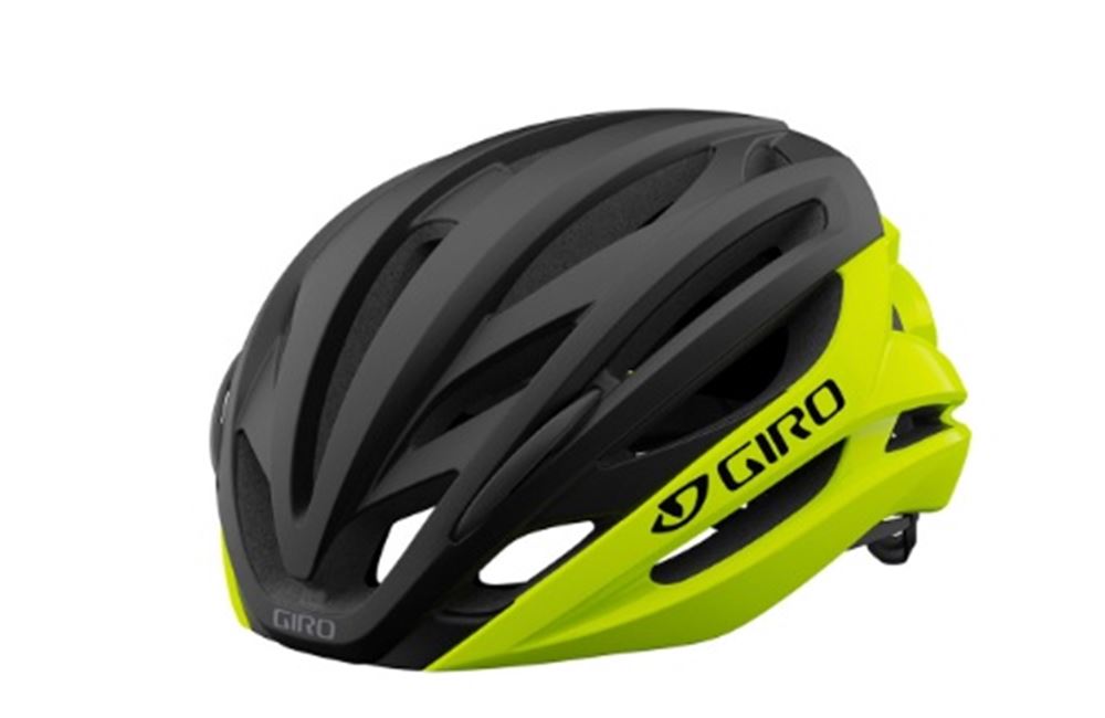 CASCO GIRO SYNTAX HIGHLIGHT YELLOW/BLACK M