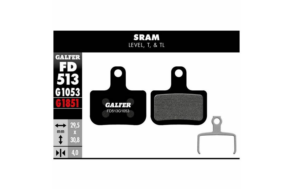 PASTILLAS GALFER STANDARD SRAM LEVEL, T, TL