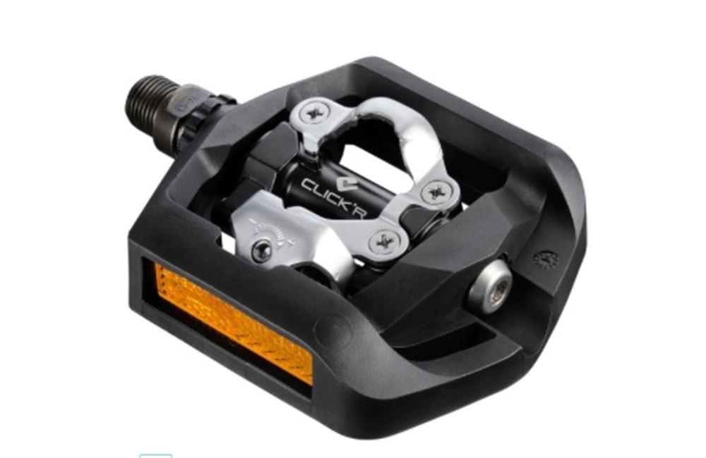 PEDAL SHIMANO T421 CLICK-R SPD CON CALAS SM-SH56