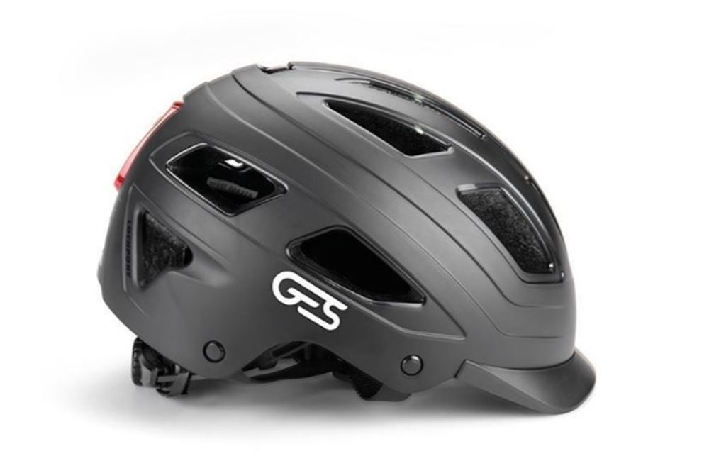 CASCO GES CITY  NEGRO MATE TALLA L