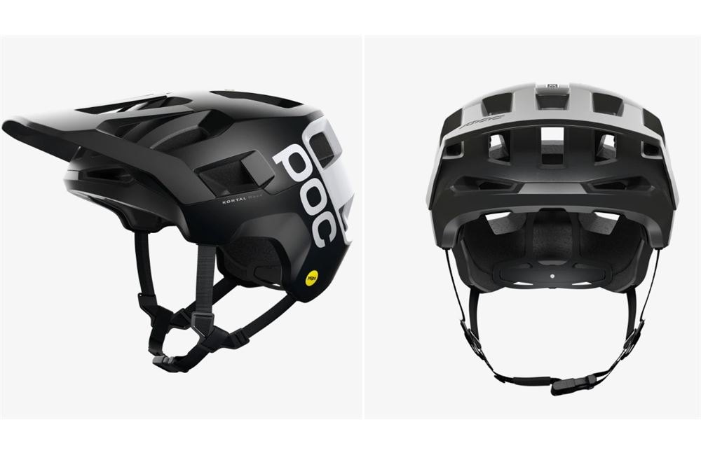 CASCO POC KORTAL RACE MIPS NEGRO/BLANCO  M (55-58)